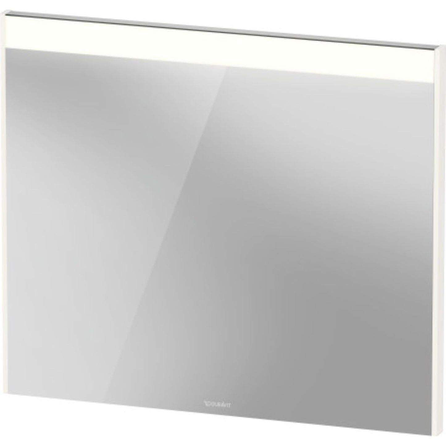 Duravit Brioso 32" x 28" x 1" Mirror With Lighting White High Gloss