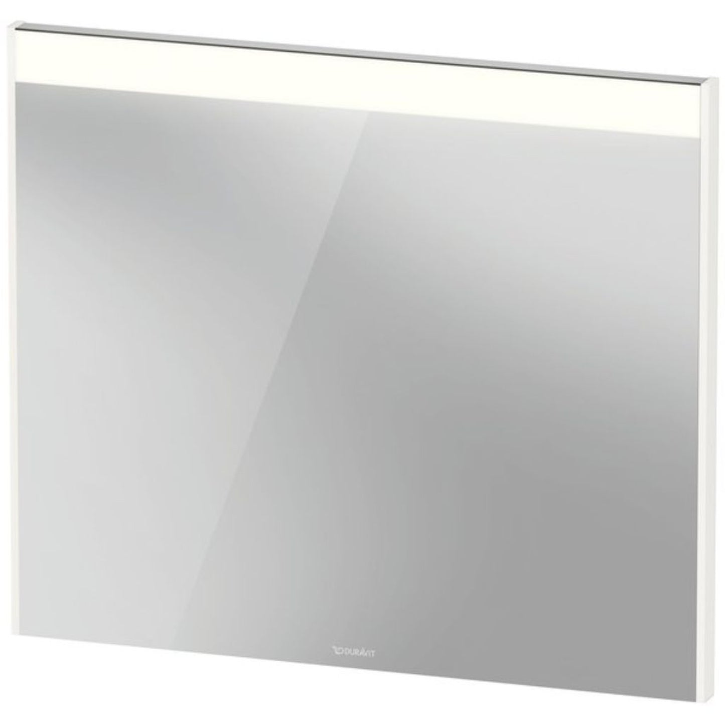 Duravit Brioso 32" x 28" x 2" Mirror With Lighting White High Gloss
