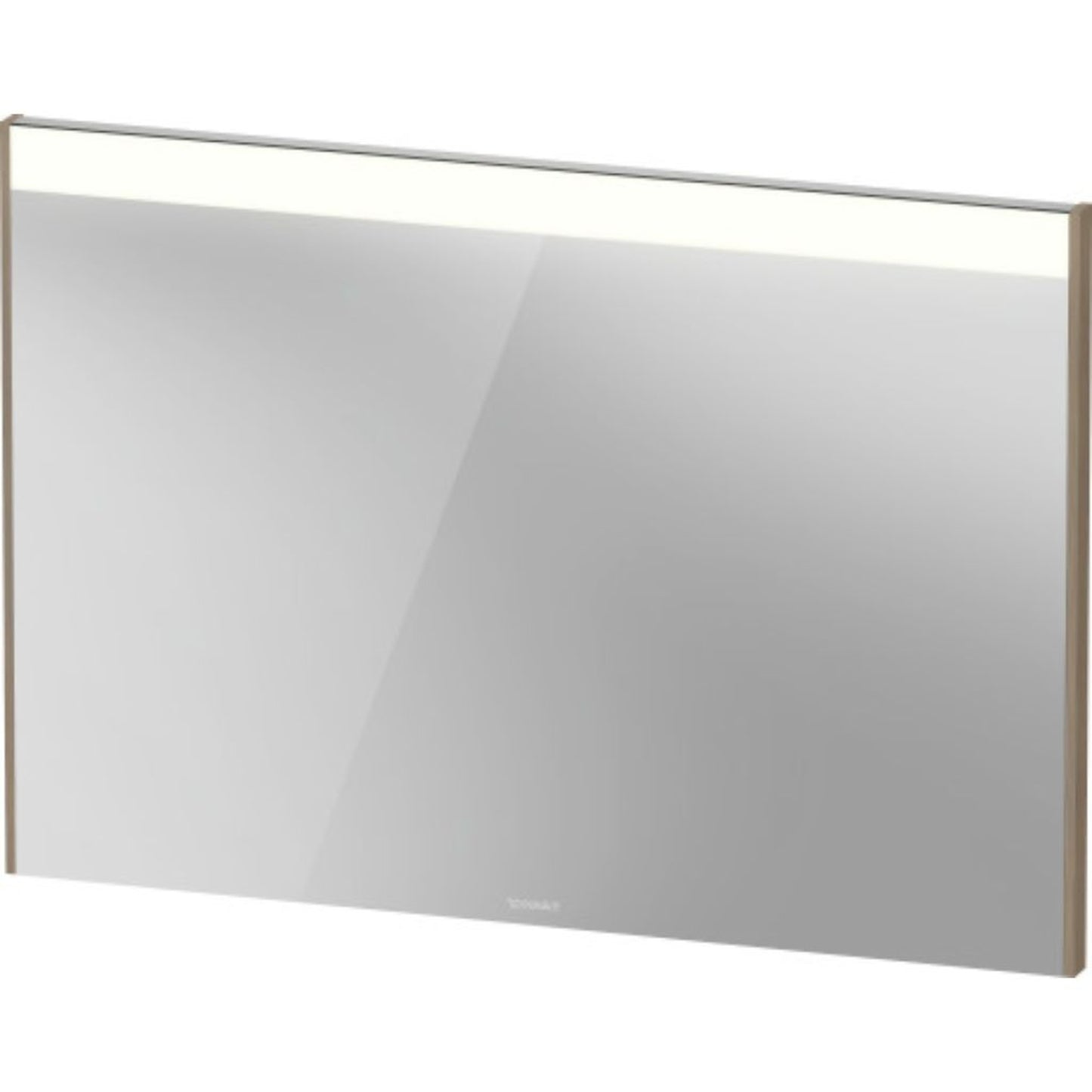 Duravit Brioso 40" x 28" x 1" Mirror With Lighting Oak Terra