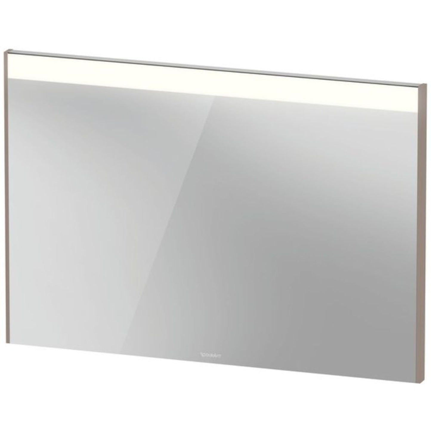 Duravit Brioso 40" x 28" x 2" Mirror With Lighting Basalt Matt