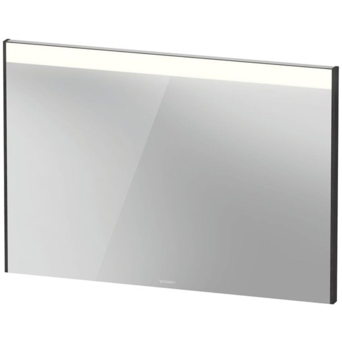 Duravit Brioso 40" x 28" x 2" Mirror With Lighting Black Oak