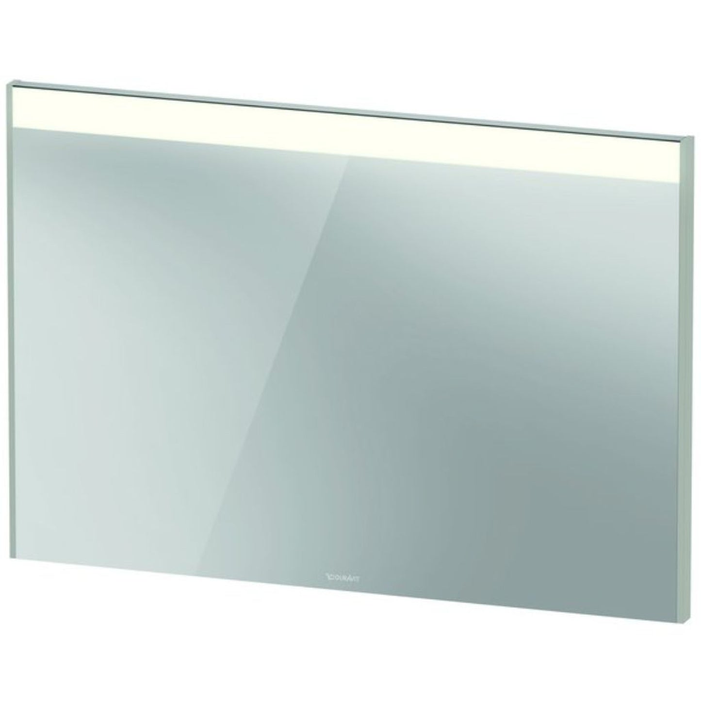 Duravit Brioso 40" x 28" x 2" Mirror With Lighting Concrete Grey Matt