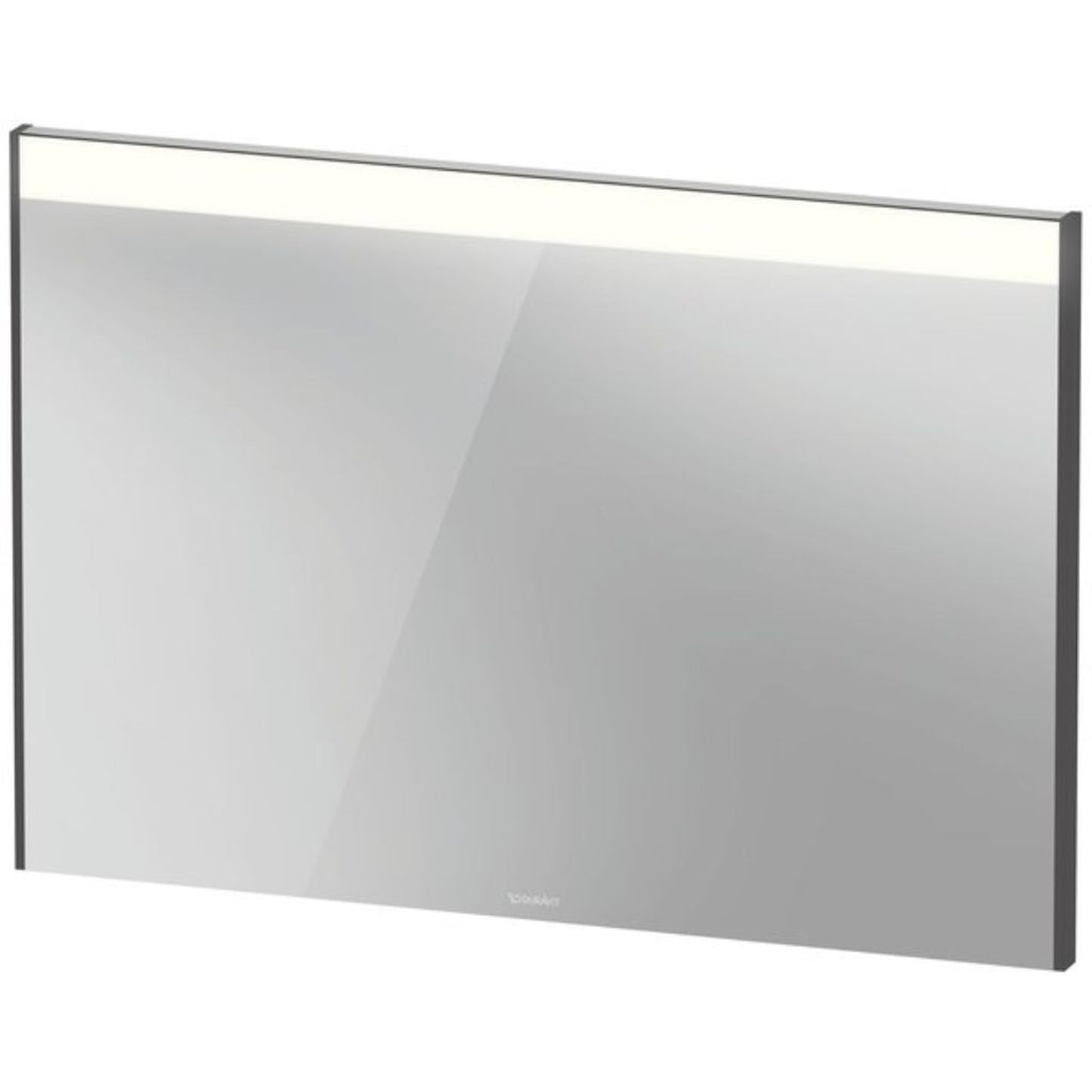 Duravit Brioso 40" x 28" x 2" Mirror With Lighting Graphite Matt