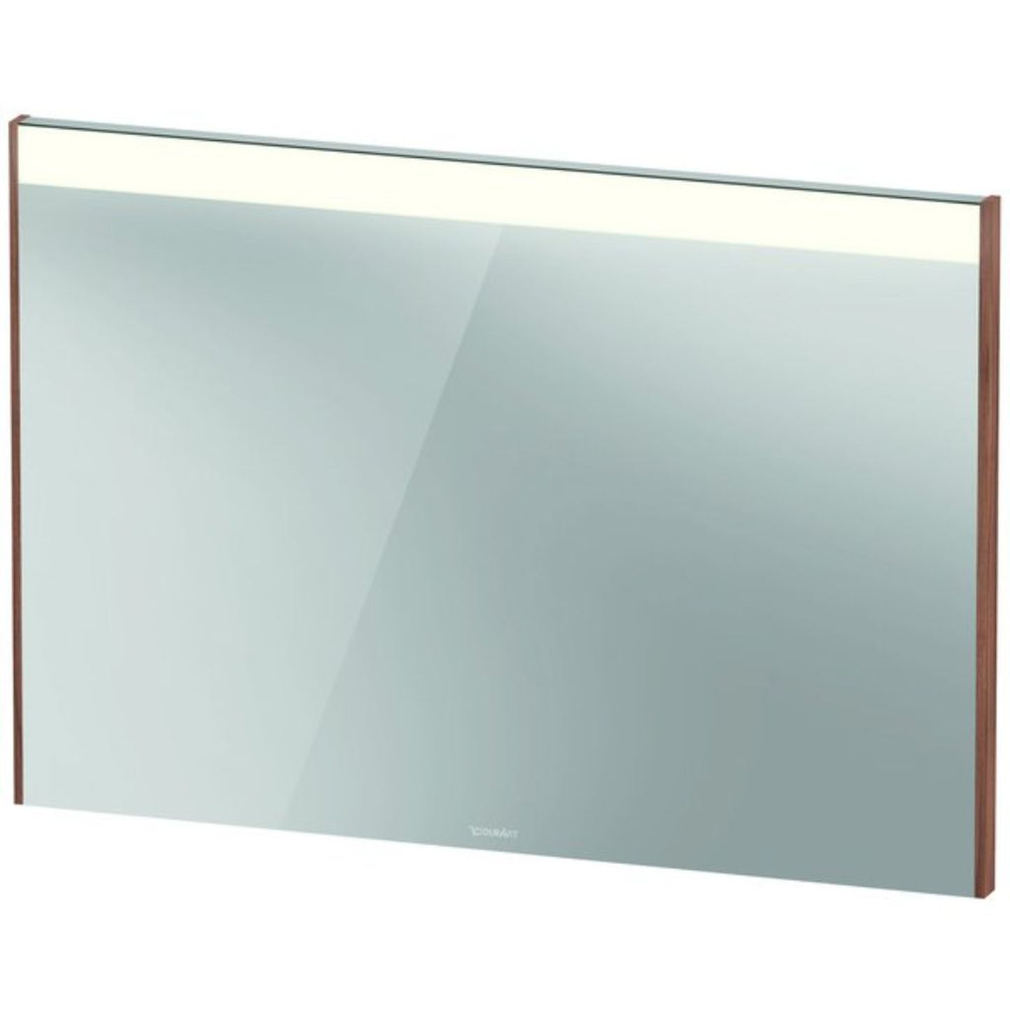 Duravit Brioso 40" x 28" x 2" Mirror With Lighting Natural Walnut