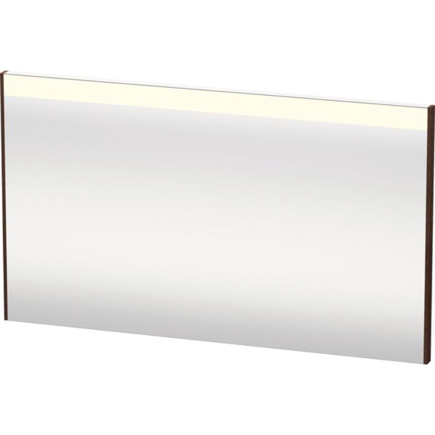Duravit Brioso 48" x 28" x 1" Mirror With Lighting Chestnut Dark