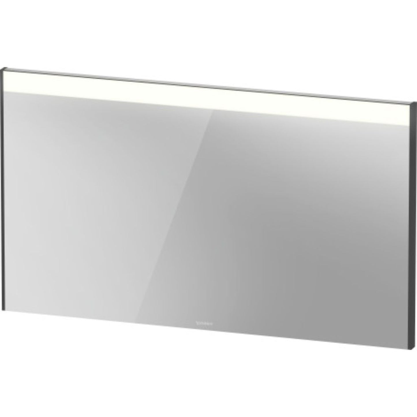 Duravit Brioso 48" x 28" x 1" Mirror With Lighting Graphite Matt