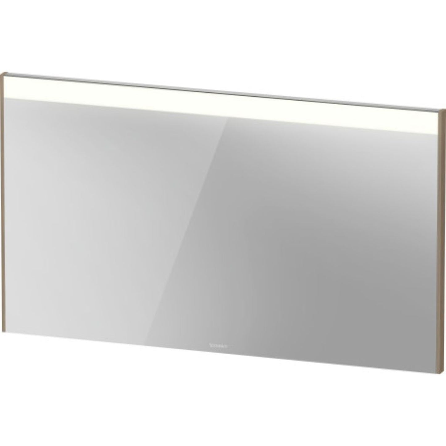 Duravit Brioso 48" x 28" x 1" Mirror With Lighting Oak Terra