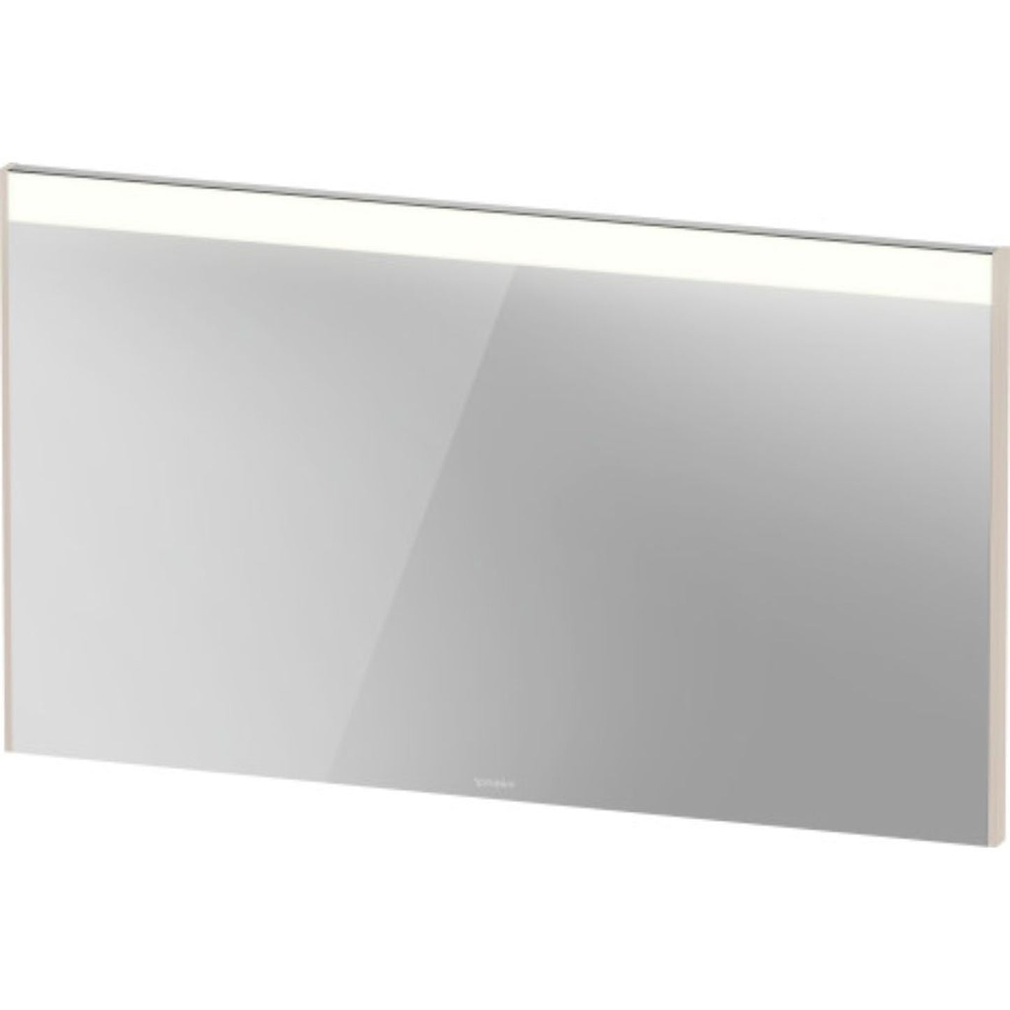 Duravit Brioso 48" x 28" x 1" Mirror With Lighting Taupe