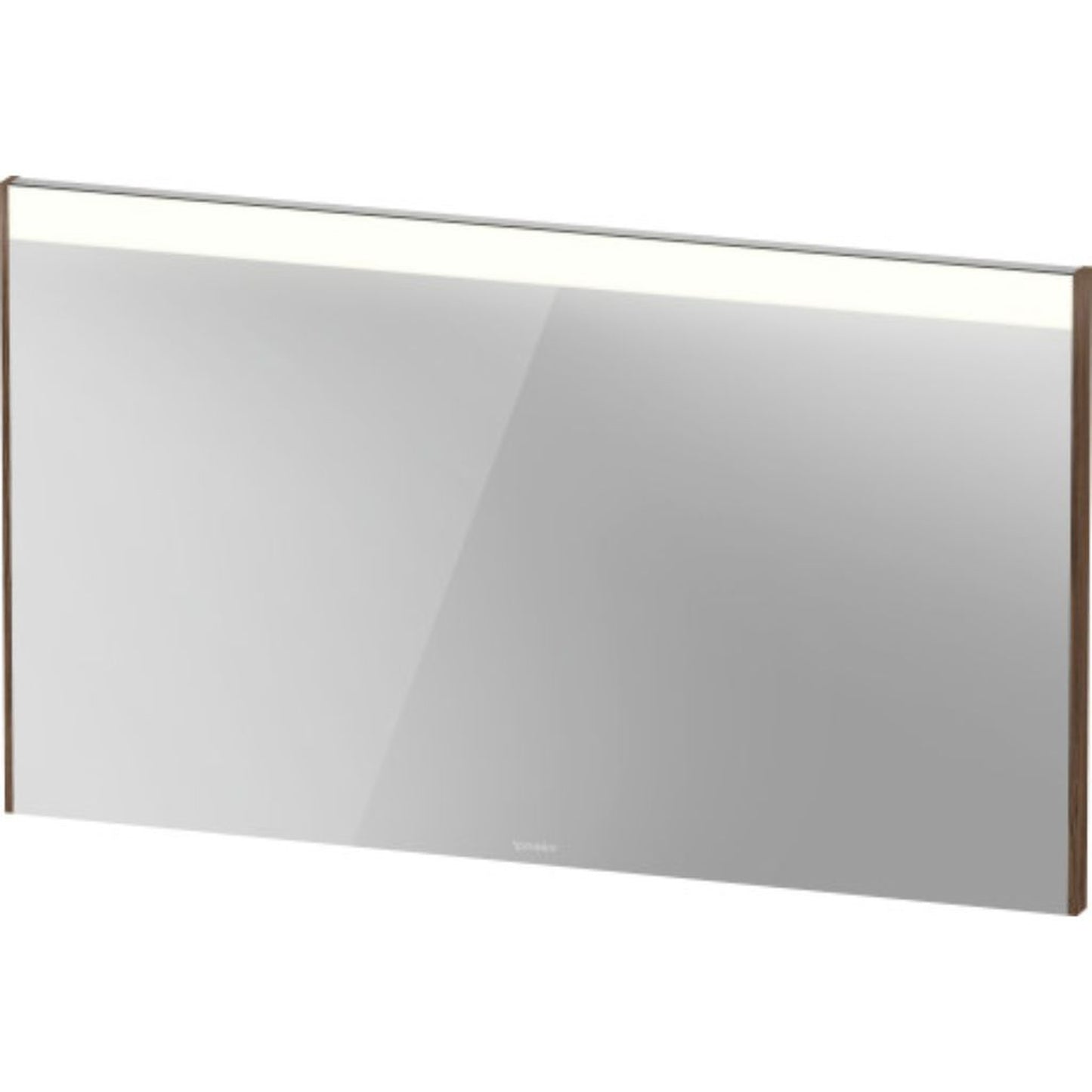 Duravit Brioso 48" x 28" x 1" Mirror With Lighting Walnut Dark