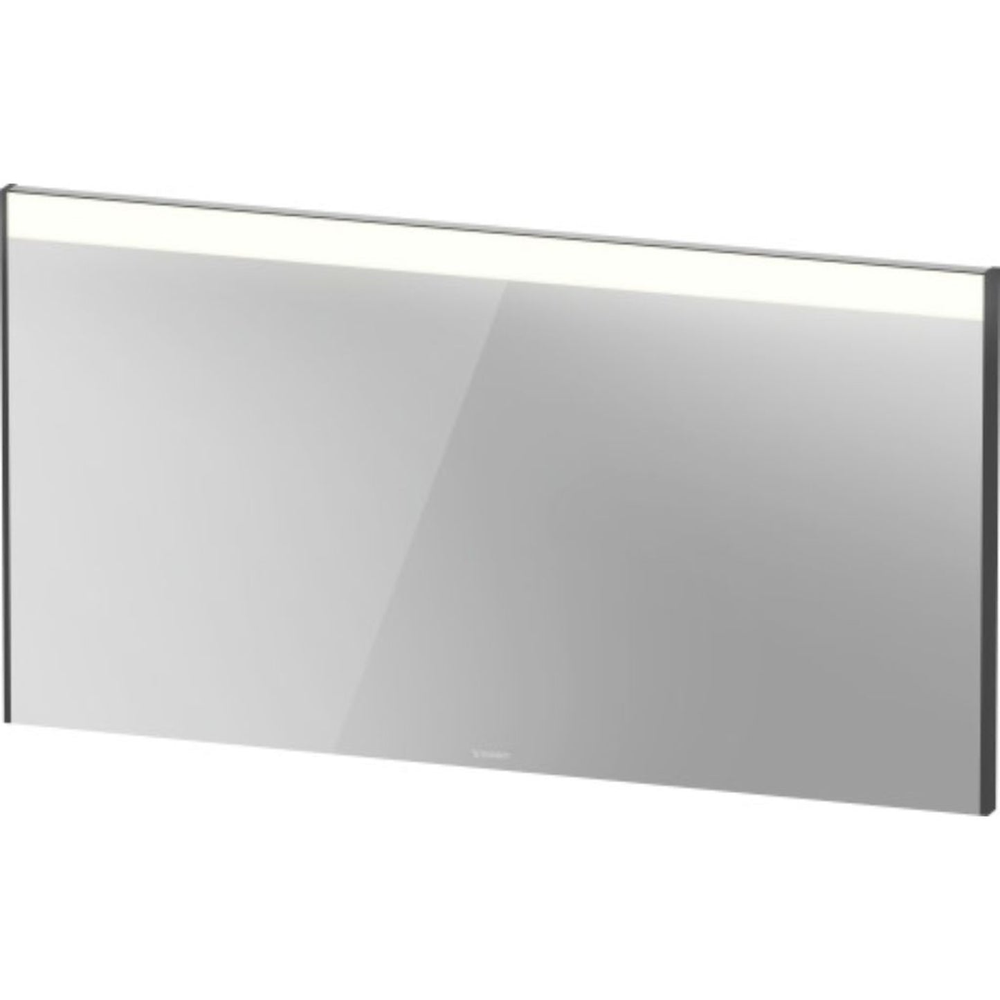 Duravit Brioso 52" x 28" x 1" Mirror With Lighting Graphite Matt
