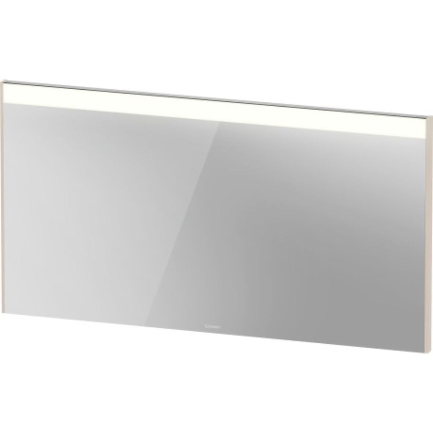 Duravit Brioso 52" x 28" x 1" Mirror With Lighting Taupe