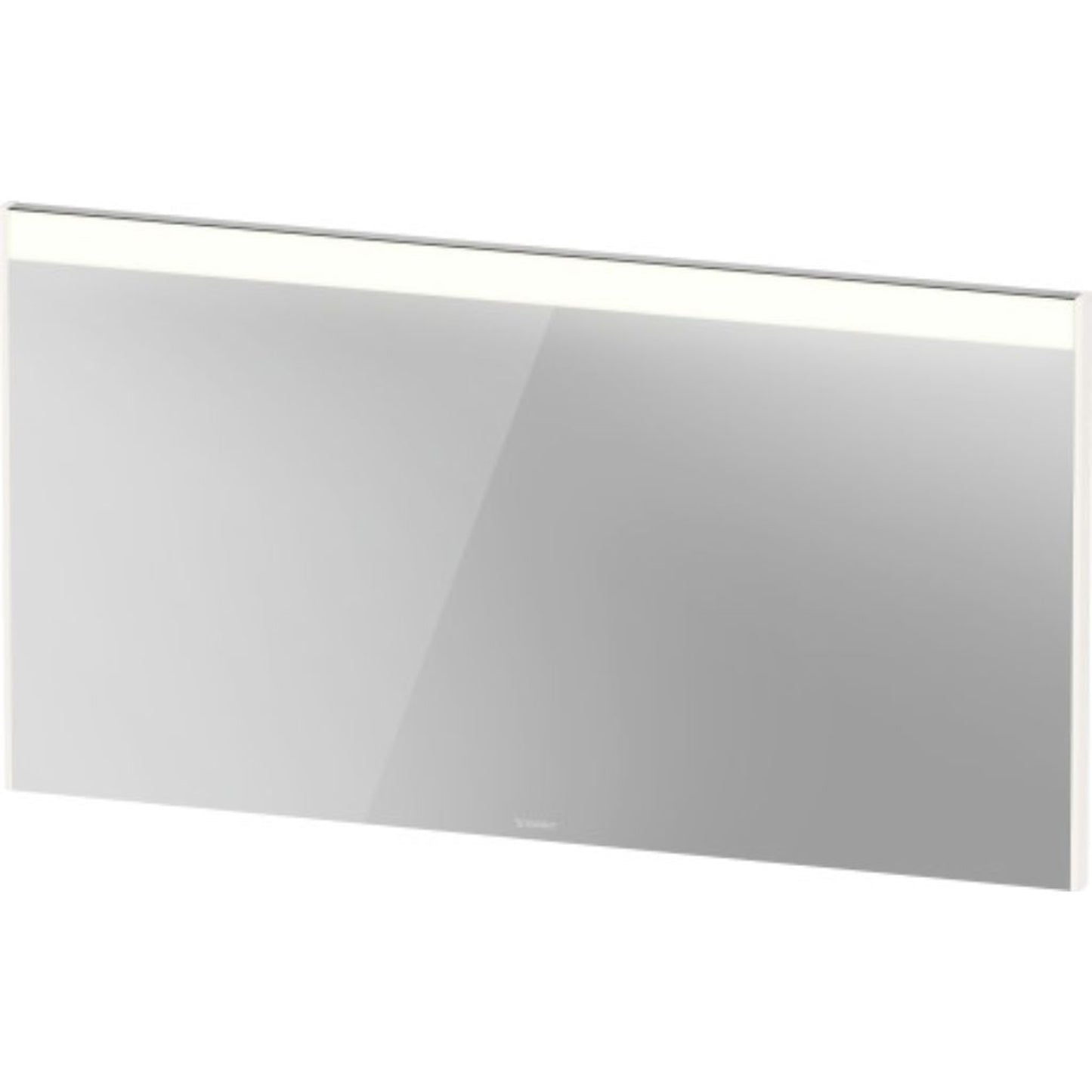 Duravit Brioso 52" x 28" x 1" Mirror With Lighting White High Gloss