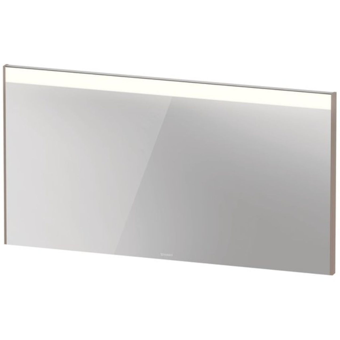 Duravit Brioso 52" x 28" x 2" Mirror With Lighting Basalt Matt