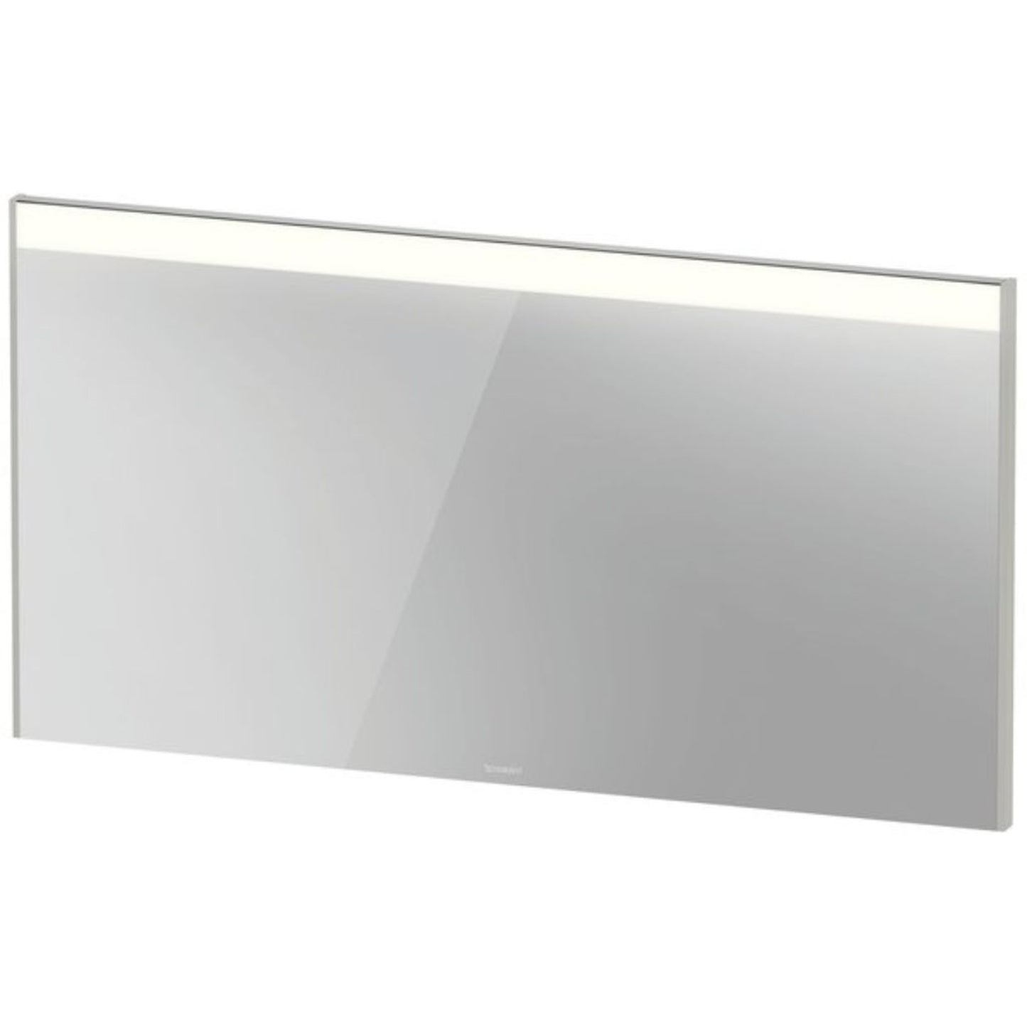 Duravit Brioso 52" x 28" x 2" Mirror With Lighting Concrete Grey Matt