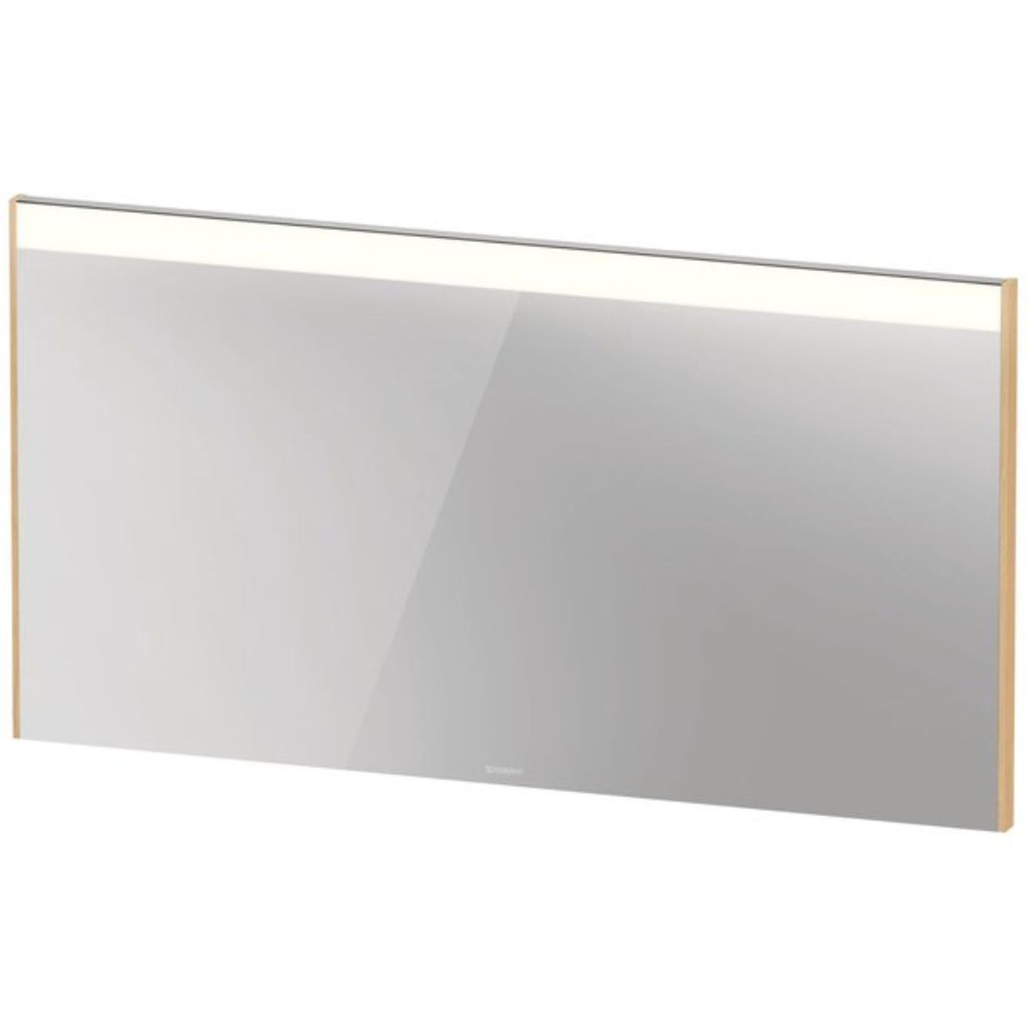 Duravit Brioso 52" x 28" x 2" Mirror With Lighting Natural Oak