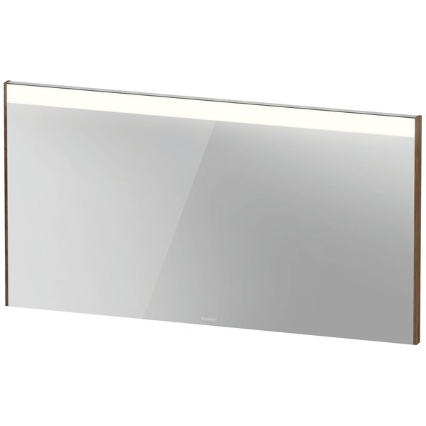 Duravit Brioso 52" x 28" x 2" Mirror With Lighting Walnut Dark