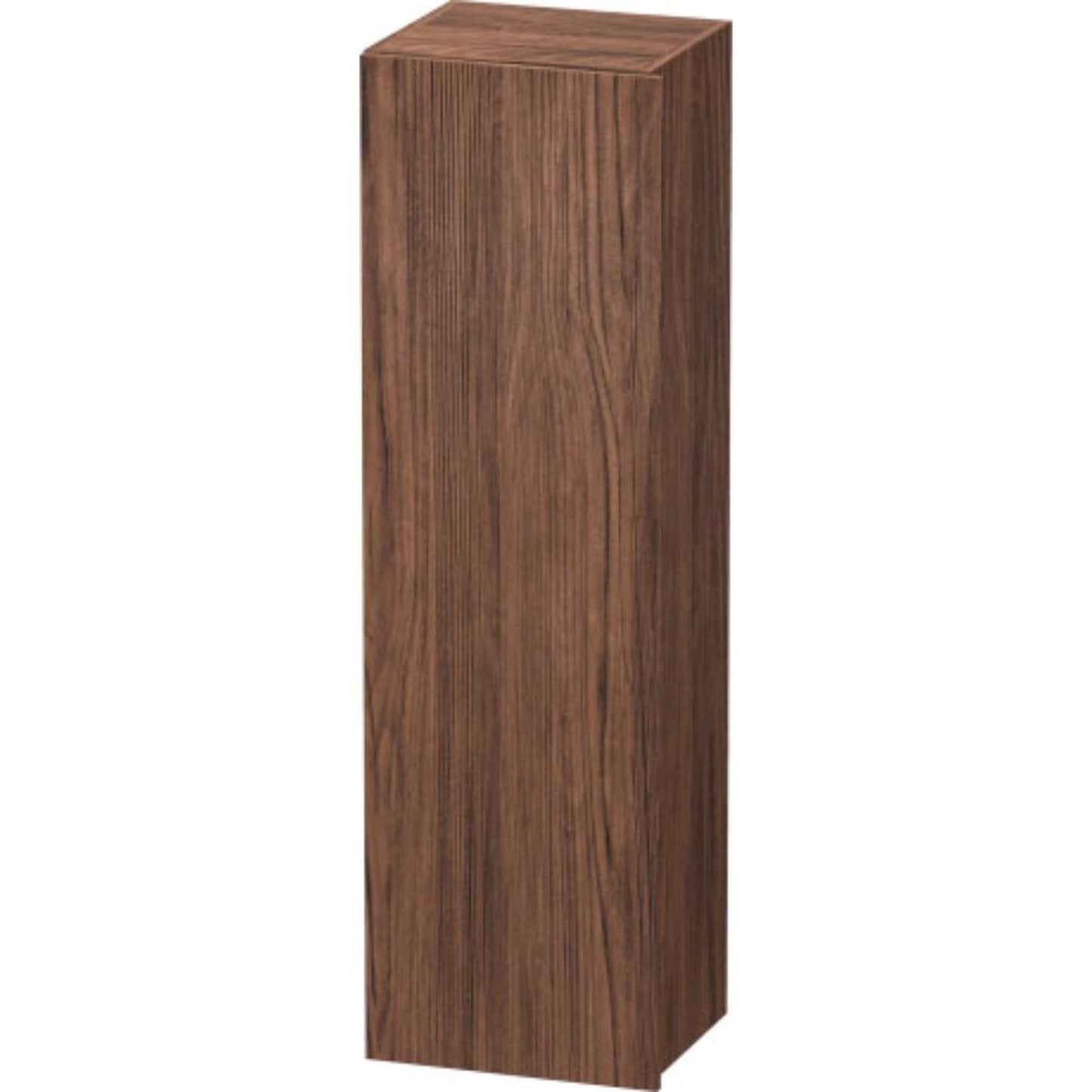 Duravit DuraStyle 16" x 55" x 14" Tall Cabinet With Left Hinge One Door in Walnut Dark (DS1219L2121)
