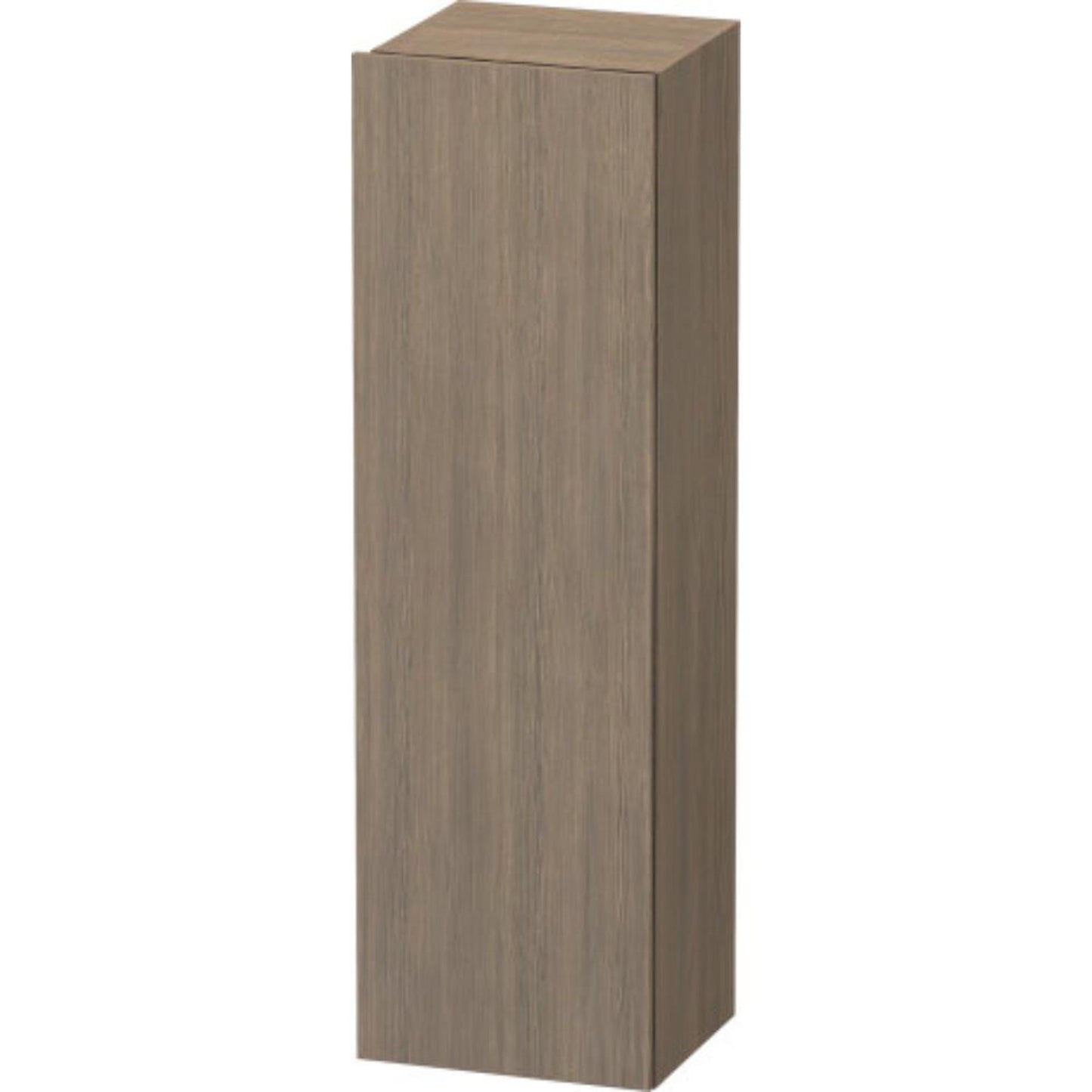 Duravit DuraStyle 16" x 55" x 14" Tall Cabinet With Right Hinge One Door in Oak Terra (DS1219R3535)