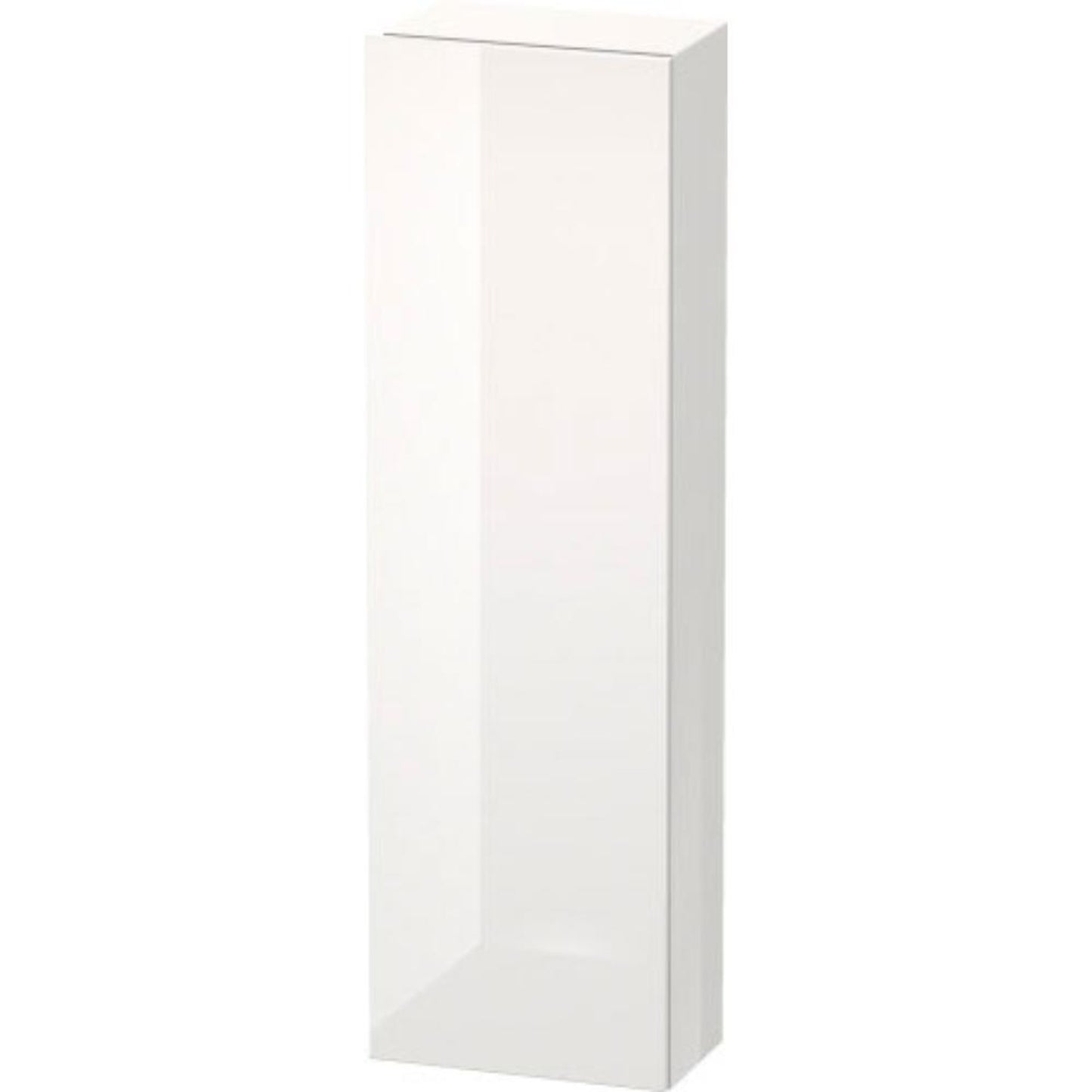 Duravit DuraStyle 16" x 55" x 9" Tall Cabinet With Right Hinge One Door in White High Gloss (DS1218R2222)