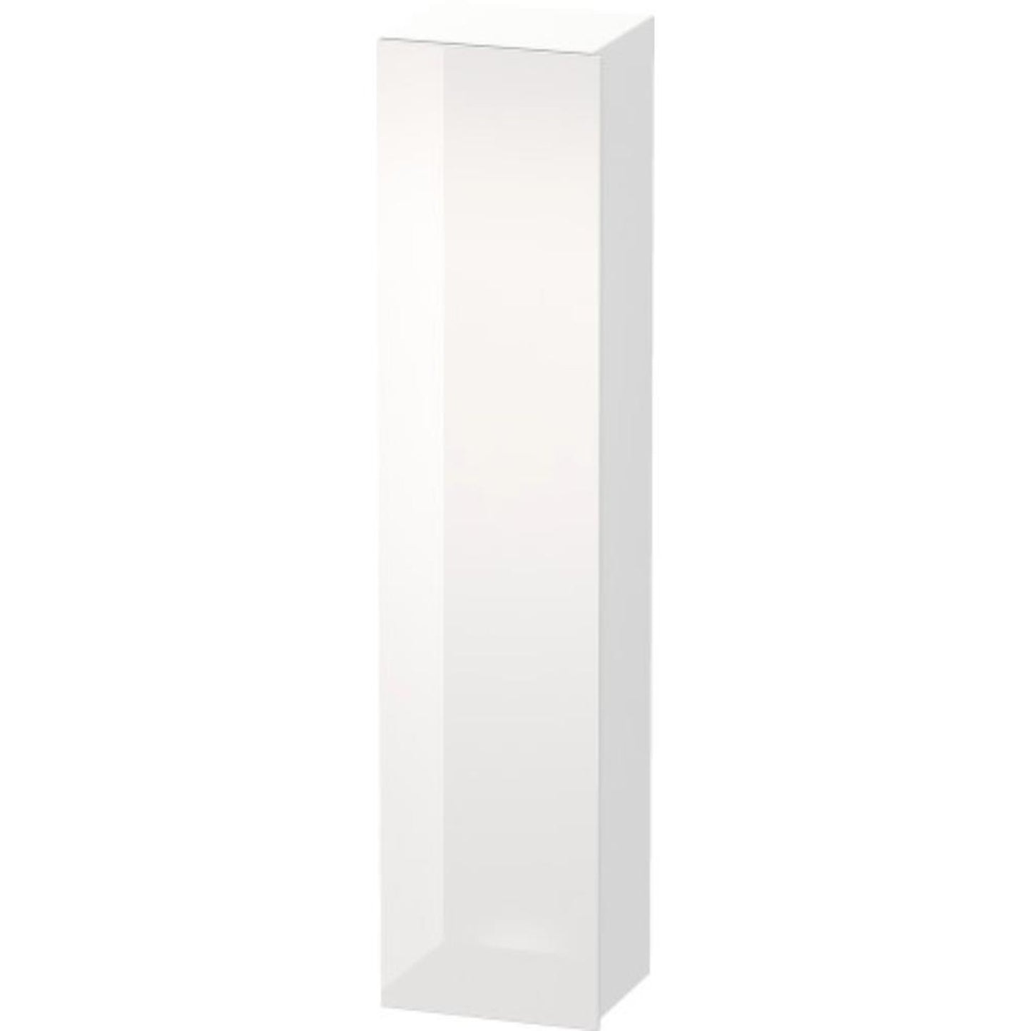 Duravit DuraStyle 16" x 71" x 14" Tall Cabinet With Left Hinge One Door in White High Gloss (DS1229L2218)