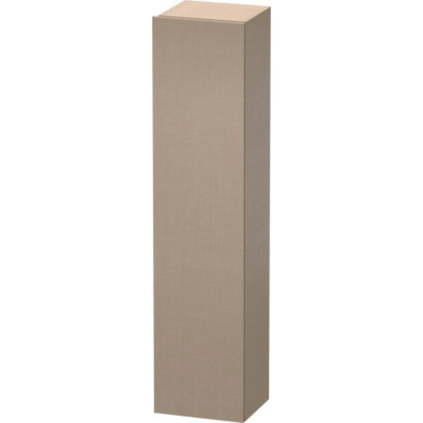 Duravit DuraStyle 16" x 71" x 14" Tall Cabinet With Right Hinge One Door in Linen (DS1229R7575)