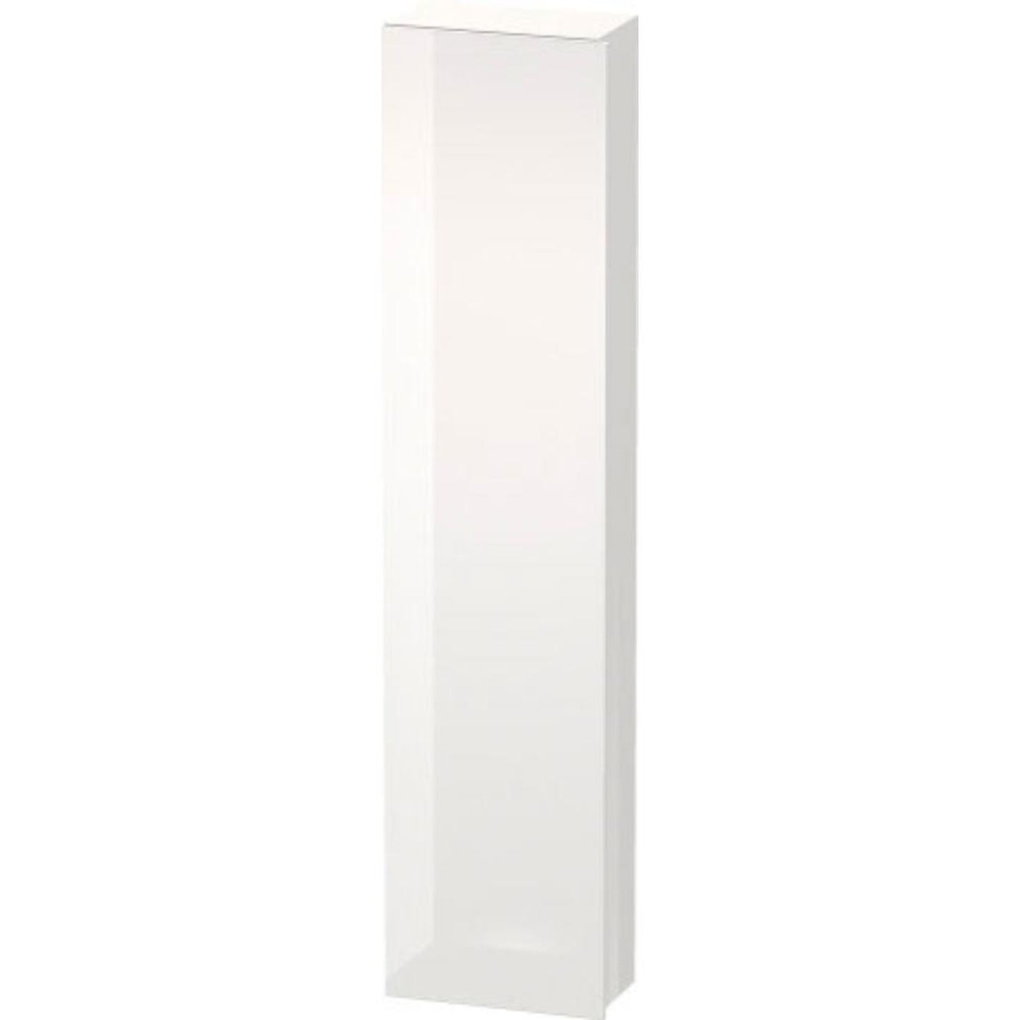 Duravit DuraStyle 16" x 71" x 9" Tall Cabinet With Left Hinge One Door in White High Gloss (DS1228L2222)