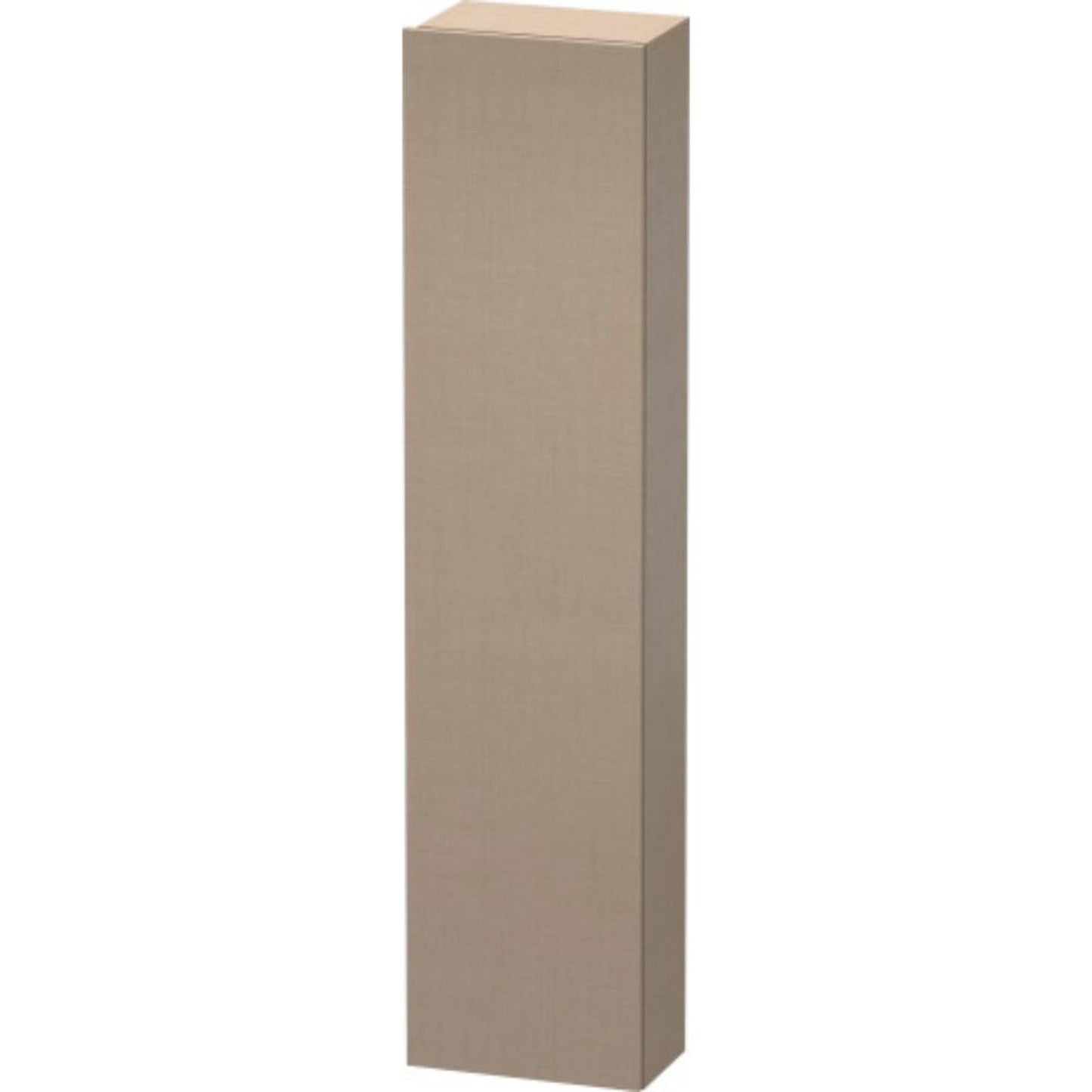 Duravit DuraStyle 16" x 71" x 9" Tall Cabinet With Right Hinge One Door in Linen (DS1228R7575)
