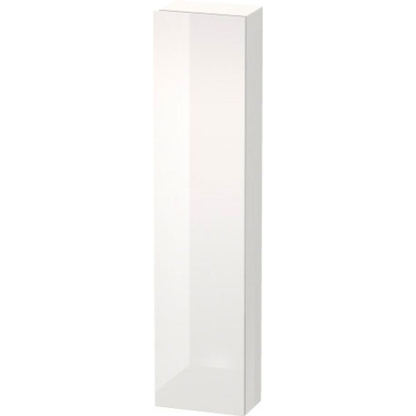 Duravit DuraStyle 16" x 71" x 9" Tall Cabinet With Right Hinge One Door in White High Gloss (DS1228R2222)