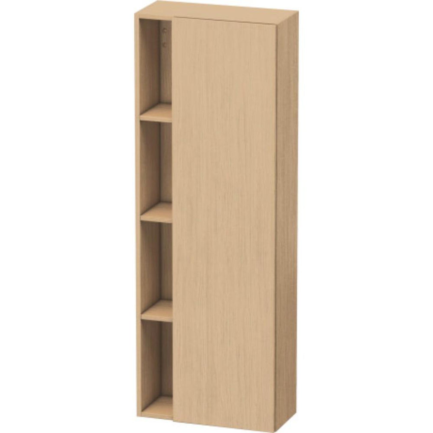 Duravit DuraStyle 20" x 55" x 9" Tall Cabinet With Right Hinge One Door in Natural Oak (DS1238R3030)
