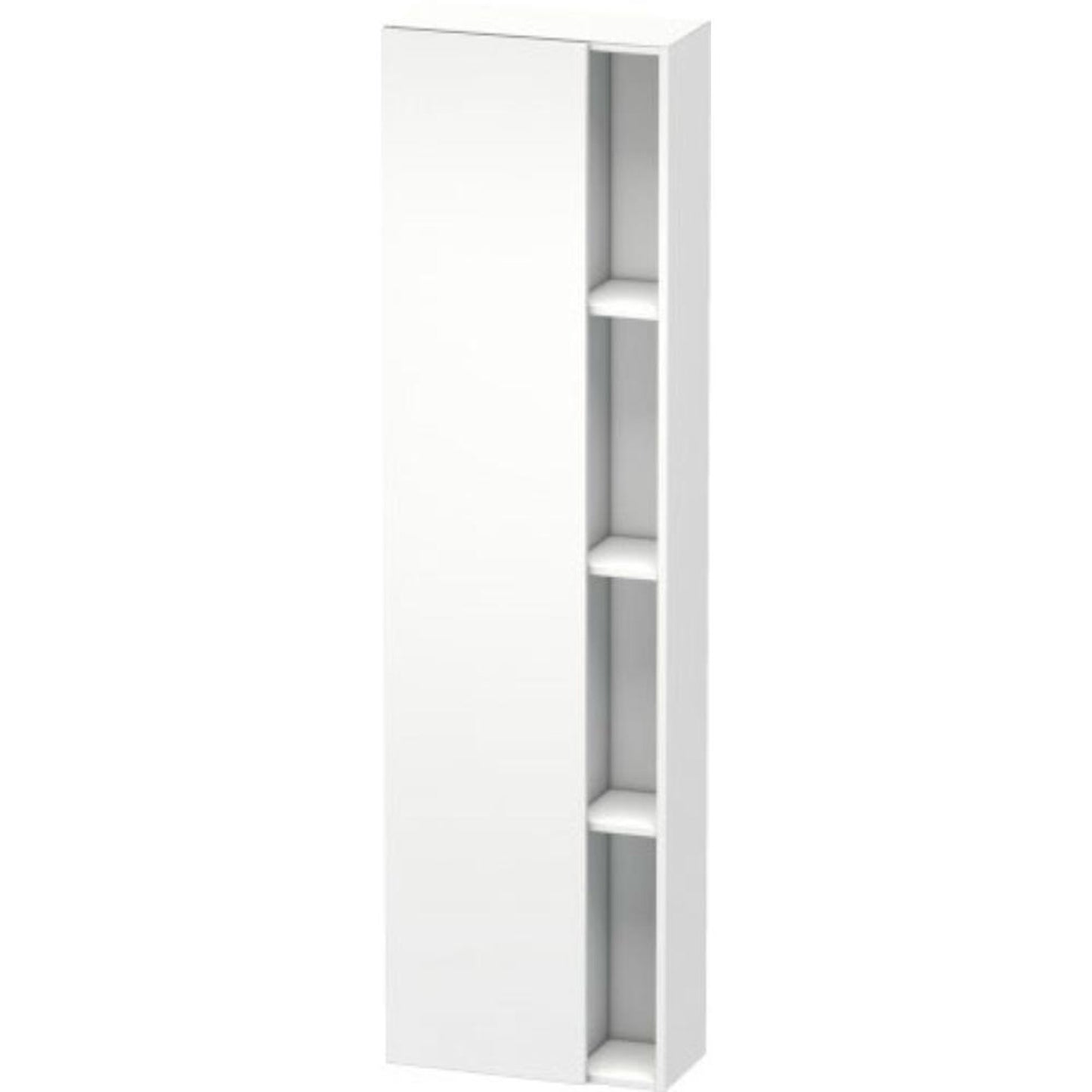 Duravit DuraStyle 20" x 71" x 9" Tall Cabinet With Left Hinge One Door in White Matt (DS1248L1818)