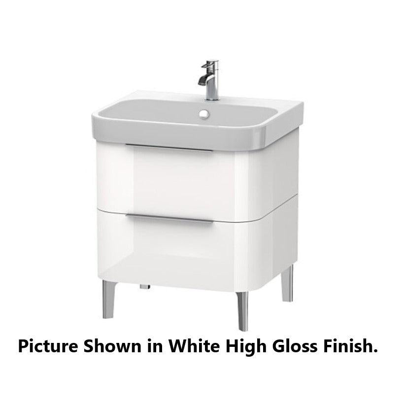 Duravit Happy D.2 25" x 23" x 19" Linen Floorstanding Vanity Unit (H2637207575)