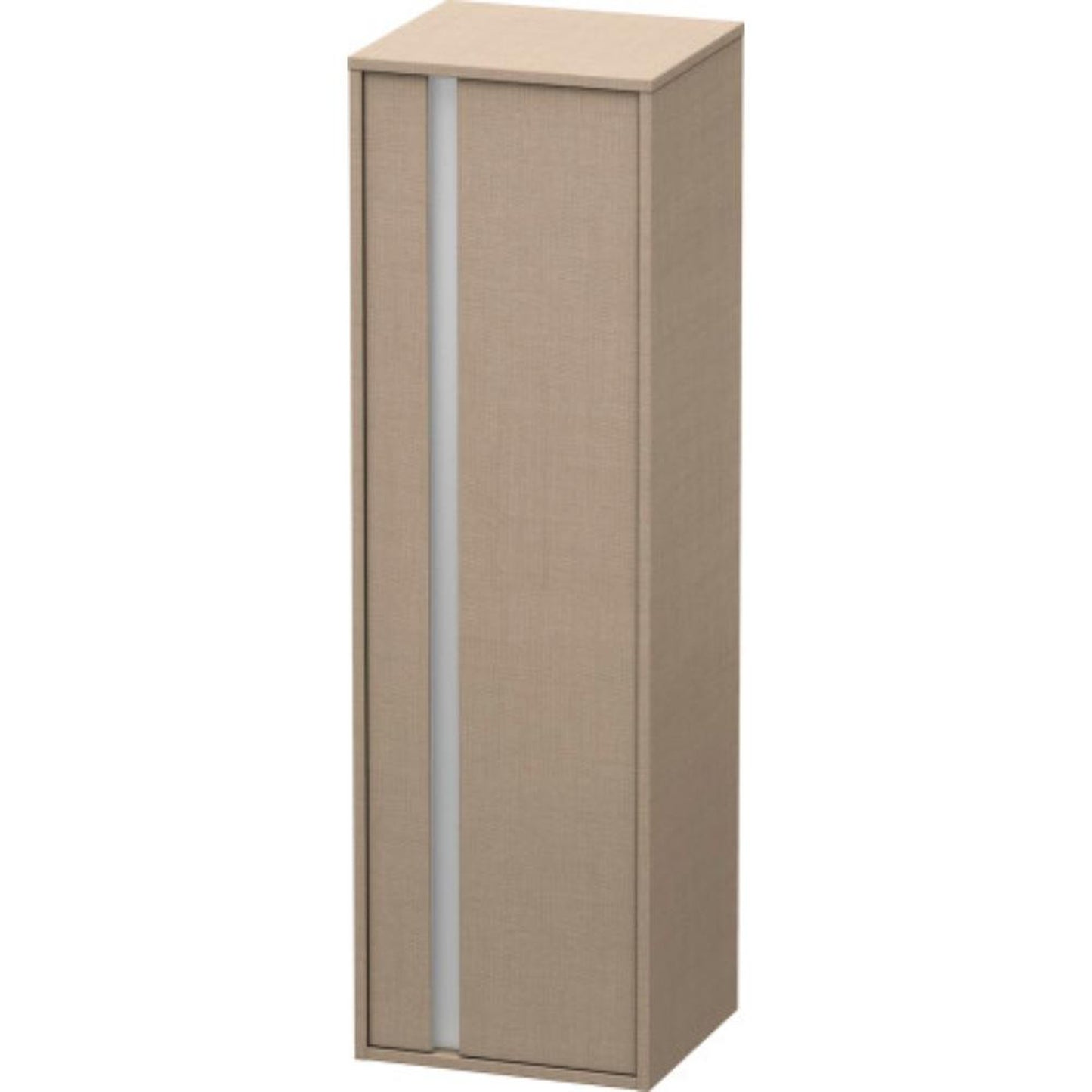 Duravit Ketho 16" x 52" x 14" Tall Cabinet With Right Door in Linen
