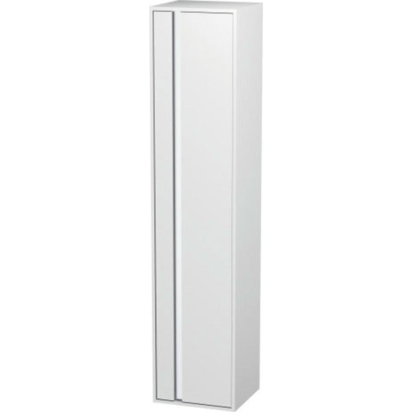 Duravit Ketho 16" x 71" x 14" Tall Cabinet With Right Door in White Matt