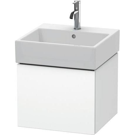 Duravit L-Cube 19" x 16" x 18" White One Drawer Wall-Mount Vanity Unit (LC617401818)