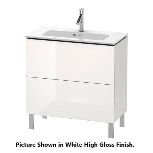Duravit L-Cube 32" x 28" x 15" Cappuccino Two Drawer Floorstanding Vanity Unit (LC667408686)