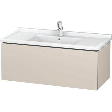 Duravit L-Cube 40" x 16" x 18" Taupe Wall-Mount Vanity Unit (LC616609191)