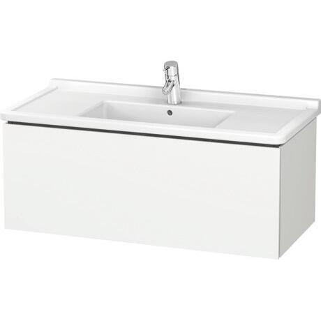 Duravit L-Cube 40" x 16" x 18" White Wall-Mount Vanity Unit (LC616601818)