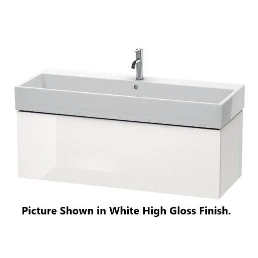 Duravit L-Cube 47" x 16" x 18" Stone Blue One Drawer Wall-Mount Vanity Unit (LC617904747)