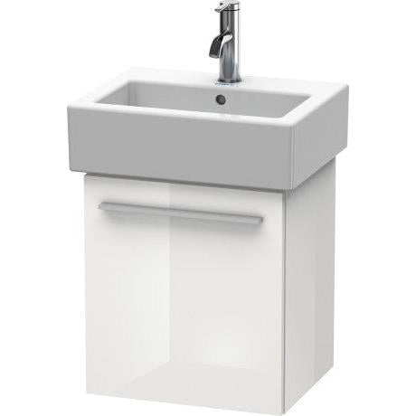 Duravit X-Large 16" x 17" x 13" Cashmere Oak Finish One Door Wall-Mounted Vanity Unit (XL6209L1111)