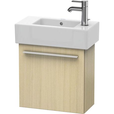 Duravit X-Large 18" x 17" x 9" Mediterranean Oak Finish One Door Wall-Mounted Vanity Unit (XL6208L7171)