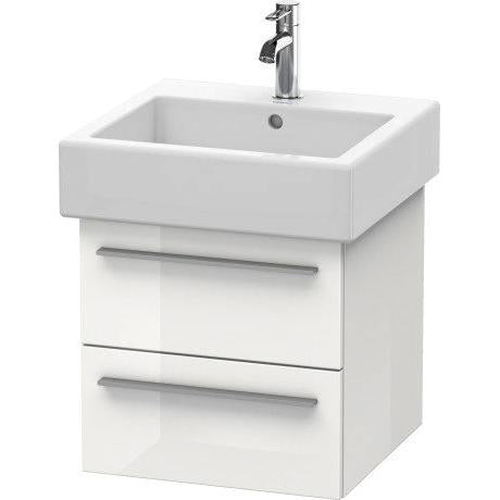 Duravit X-Large 18" x 18" x 17" Cashmere Oak Finish Wall-Mounted Vanity Unit (XL634301111)