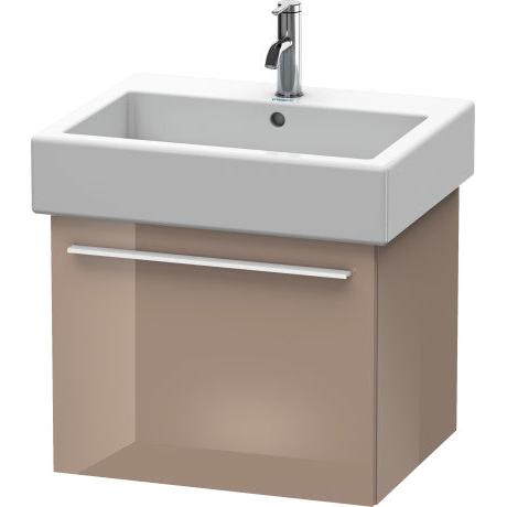 Duravit X-Large 22" x 18" x 17" Cappuccino Finish One Drawer Wall-Mounted Vanity Unit (XL604408686)