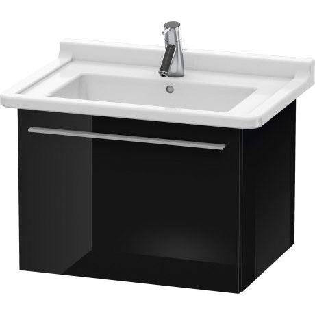 Duravit X-Large 24" x 18" x 18" Black Finish Wall-Mounted Vanity Unit (XL605604040)