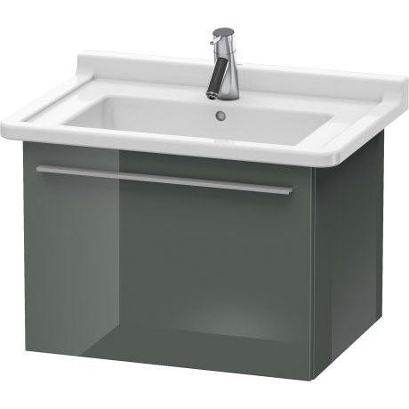 Duravit X-Large 24" x 18" x 18" Dolomite Gray Finish Wall-Mounted Vanity Unit (XL605603838)