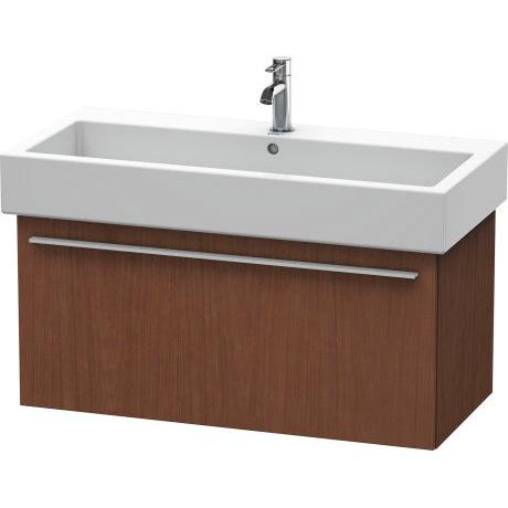 Duravit X-Large 30" x 18" x 17" American Walnut Finish Wall-Mounted Vanity Unit (XL604501313)