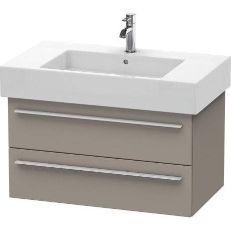 Duravit X-Large 31" x 18" x 18" Basalt Finish Wall-Mounted Vanity Unit (XL635204343)
