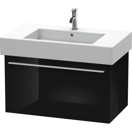 Duravit X-Large 31" x 18" x 18" Black Finish Wall-Mounted Vanity Unit (XL605204040)