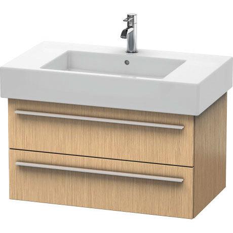 Duravit X-Large 31" x 18" x 18" Brushed Oak Finish Wall-Mounted Vanity Unit (XL635201212)