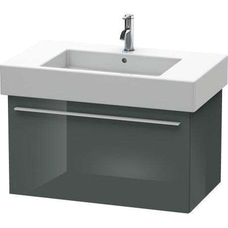 Duravit X-Large 31" x 18" x 18" Dolomite Gray Finish Wall-Mounted Vanity Unit (XL605203838)
