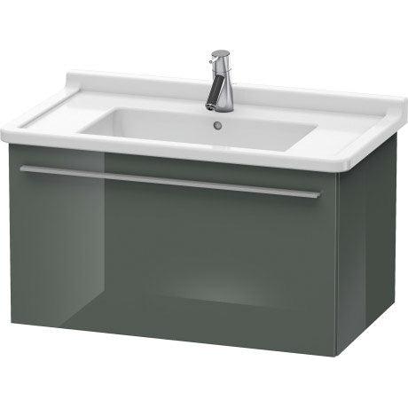 Duravit X-Large 31" x 18" x 18" Dolomite Gray Finish Wall-Mounted Vanity Unit (XL605703838)